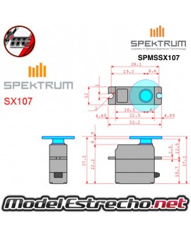 SERVO SX107 MICRO METAL 

Ref: SPMSSX107