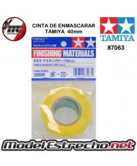 CINTA DE ENMASCARAR TAMIYA 40mm

Ref: 87063
