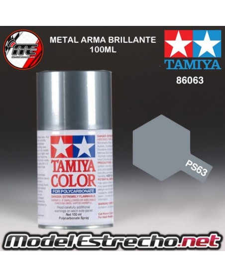 PS-1 SPRAY METAL ARMA BRILLANTE 100ML TAMIYA LEXAN POLICARBONATO

Ref: PS-63