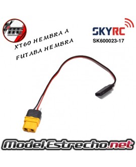 CABLE DE CARGA XT60 A FUTABA HEMBRA

Ref: SK600023-17
