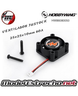 VENTILADOR HOBBYWING 10BL60S JUSTOCK 25x25x10 60A

Ref: HW86080050