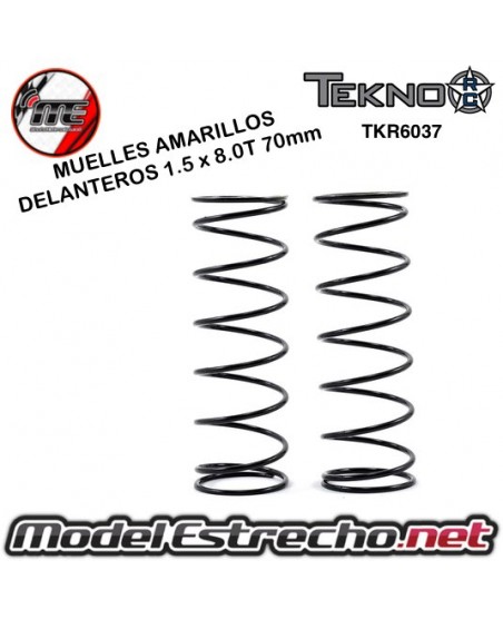 MUELLES DELANTERO AMARILLOS TEKNO EB48

Ref: TKR6037