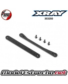XRAY XB8 GRAPHITE BRACES FOR CHASIS SIDE GUARDS SET   

Ref: 353250