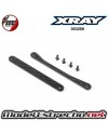 XRAY XB8 GRAPHITE BRACES FOR CHASIS SIDE GUARDS SET