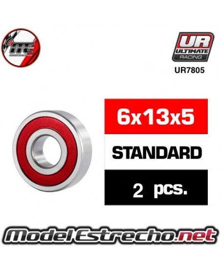 6X13X5mm RODAMIENTO HS TAPAS GOMA (2U.)

Ref: UR7805