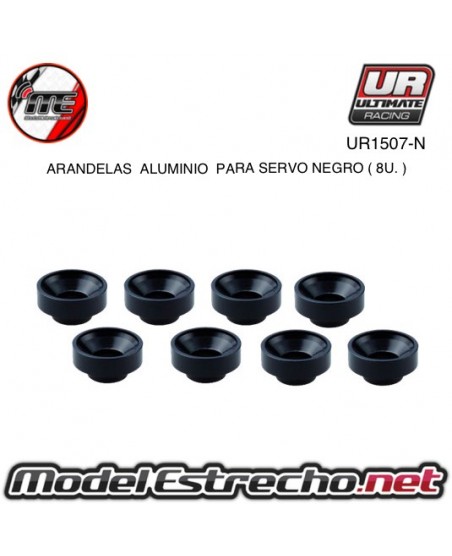 ULTIMATE ARANDELAS ALUMINIO PARA SERVO NEGRO  (8u.)

Ref: UR1507-N