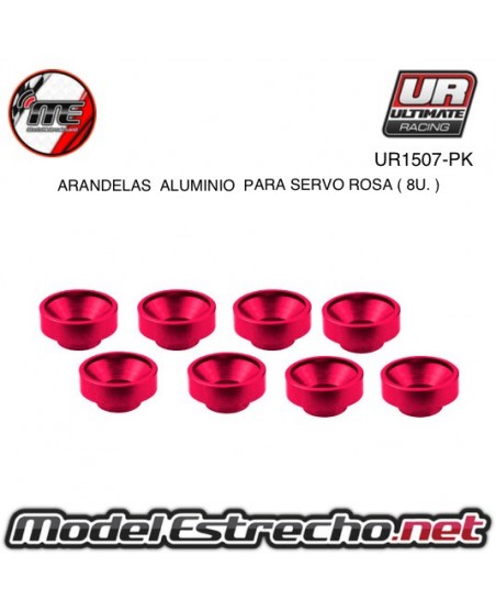 ULTIMATE ARANDELAS ALUMINIO PARA SERVO ROSA  (8u.)

Ref: UR1507-PK