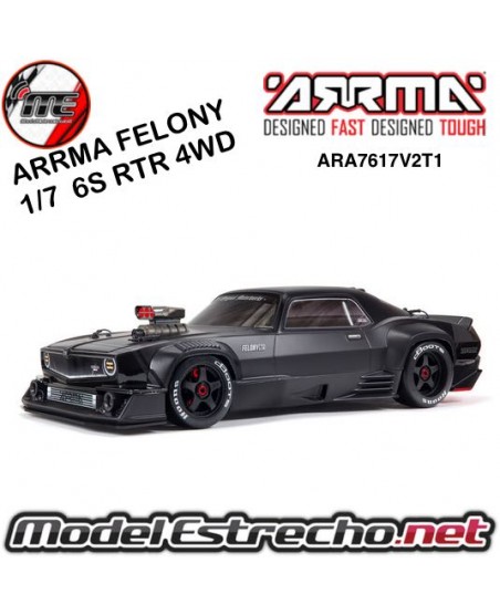 ARRAMA FELONY 1/7 6S BLX STREET BASH