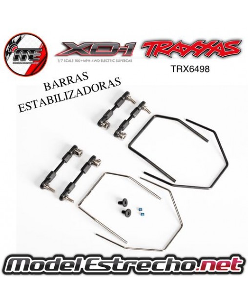 BARRAS ESTAVILIZADORAS TRAXXAS X0-1

Ref: TRX6498