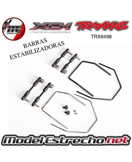 BARRAS ESTAVILIZADORAS TRAXXAS X0-1

Ref: TRX6498