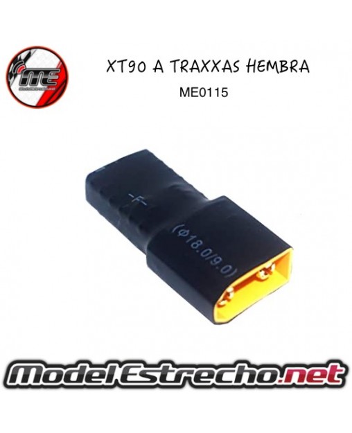 CONVERSOR XT90 A TRAXXAS HEMBRA

Ref: ME0115