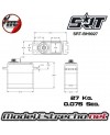 SERVO SRT BH9027 HV BRUSHLESS CAJA METALICA 27KG / 0.075Seg. 

Ref: BH9027