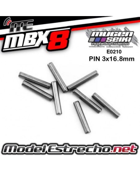PIN HEXÁGONO RUEDAS  MBX6/7/7R