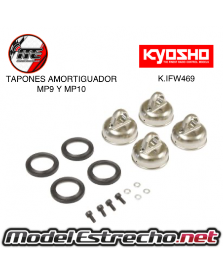 PORTA MANGUETAS DE DIRECCION CNC KYOSHO INFERNO MP9 TKI4