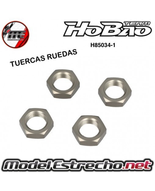 TUERCAS RUEDAS HOBAO HYPER (4U.)

Ref: H85034-1