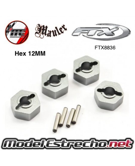 FTX MAULER HEXAGONOS DE ALUMINIO 12mm