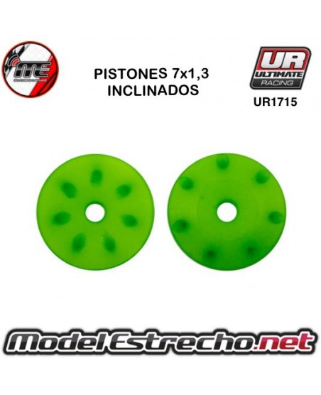 PISTONES AMORTIGUADOR ULTIMATE 1.3 mm x 8 AGUJEROS