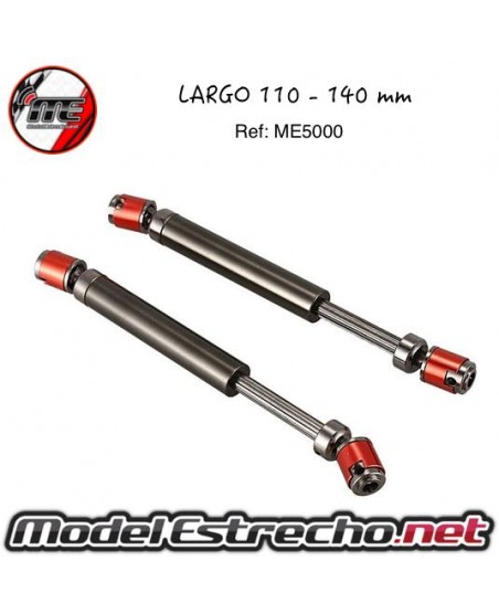 EJE PALIER CENTRAL 110-140mm PARA RC CRAWLER IDEAL TRAXXAS TRX4
