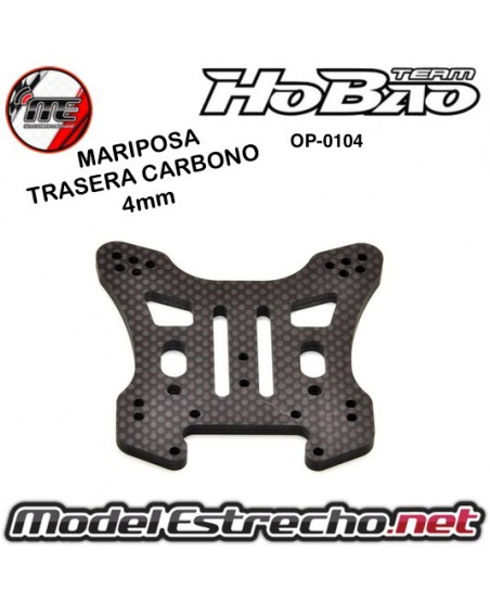 HOBAO MARIPOSA TRASERA CARBONO CFK 4mm

Ref: OP-0104