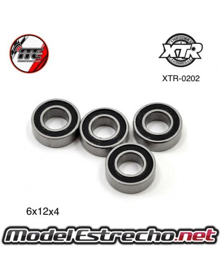 RODAMIENTO ASSOCIATED 6x12x4mm  4pcs