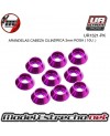 ULTIMATE ARANDELAS CABEZA CILINDRICA ALUMINIO AZUL 3mm (8u.)