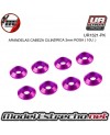 ULTIMATE ARANDELAS CABEZA CILINDRICA ALUMINIO AZUL 3mm (8u.)