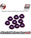 ULTIMATE ARANDELAS CABEZA CILINDRICA ALUMINIO AZUL 3mm (8u.)