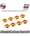 ULTIMATE ARANDELAS CABEZA CILINDRICA ALUMINIO DORADO 3mm (8u.)

Ref: UR1521-G