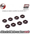 ULTIMATE ARANDELAS CABEZA CILINDRICA ALUMINIO AZUL 3mm (8u.)