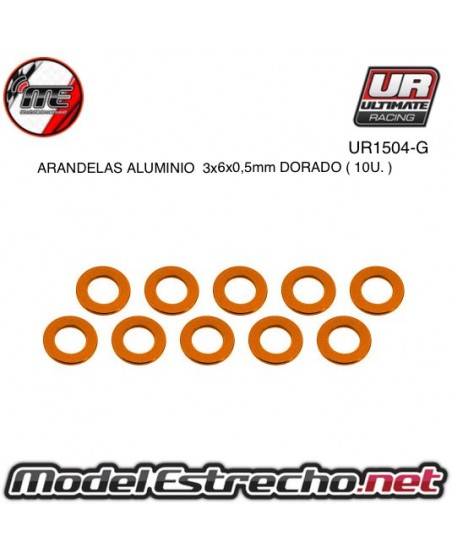 ULTIMATE ARANDELAS AJUSTE CAMPANA 0.1 - 0.2 - 0.3 mm