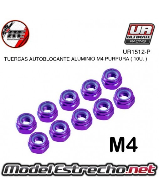 TUERCAS 4mm AUTOBLOCANTE ALUMINIO PURPURA (10u.)

Ref: UR1512-P