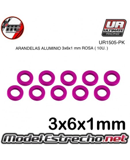 ULTIMATE ARANDELAS AJUSTE CAMPANA 0.1 - 0.2 - 0.3 mm