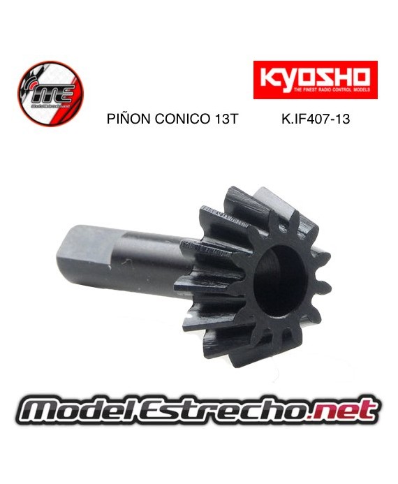 PIÑON CONICO 13T KYOSHO MP9 Y MP10

Ref: IF407-13