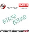KYOSHO MUELLES TRASERO AZUL BIG BORE MP9