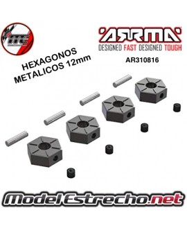 HEXAGONOS METALICOS 12mm ARRMA

Ref: AR310816