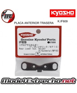 PLACA ANTERIOR TRASERA INFERIOR KYOSHO INFERNO MP10

Ref: K.IF609