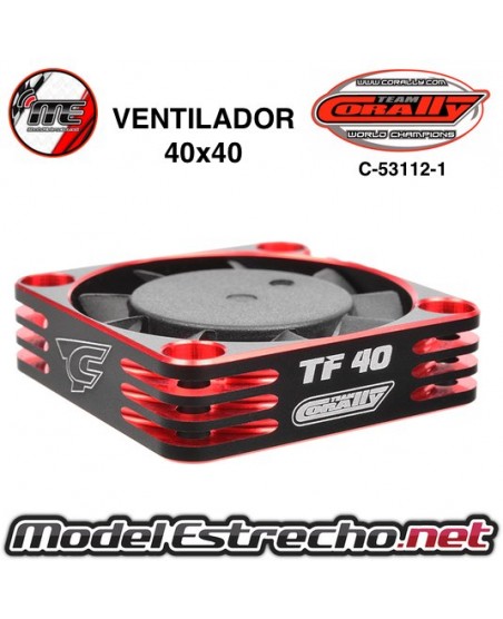 VENTILADOR ALTA VELOCIDAD DE ALUMINIO CON RODAMIENTO 40x40x10mm TEAM CORALLY

Ref: C-53112-1