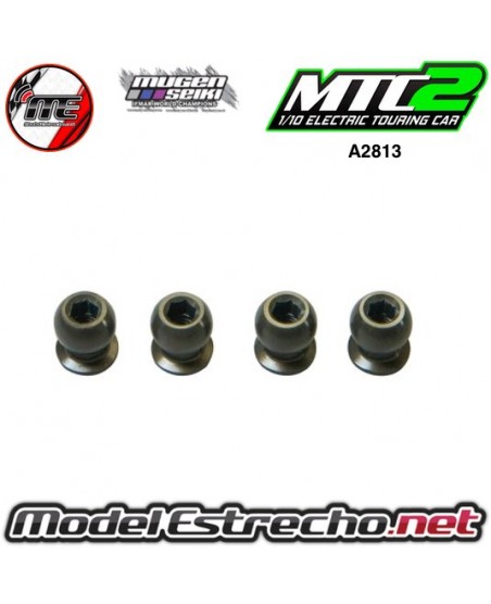 ROTULA 5mm ALUMINIO MUGEN MTC2 (4U.) A2813