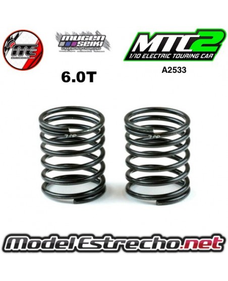 MUELLES AMORTIGUADOR  6.0T MUGEN MTC2 (2U.)

Ref: A2533