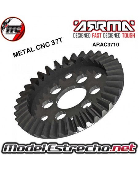 CNC METAL CROWN GEAR 37T 4x4 775 BLX 3 ARRMA

Ref: ARAC3710