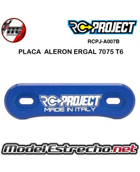 PLACA SOPORTE ALERON RCPROJECT AZUL

Ref: RCPJ-A007B