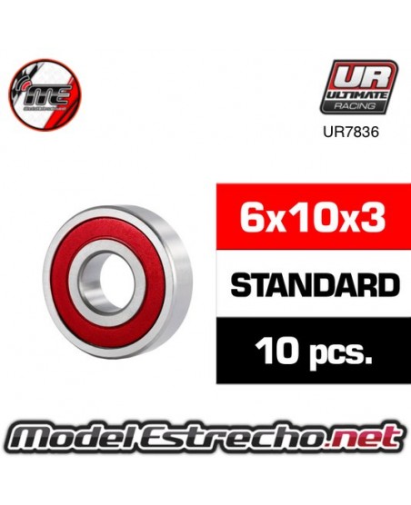 6X13X3mm RODAMIENTO HS TAPAS GOMA (10U.)

Ref: UR7836