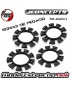GOMA PEGADO NEUMATICOS JCONCEPTS NEGRO 1/8 y 1/10 (4U.) CON BORDES PARA TIRAR 

Ref: J2212-2