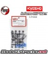 PORTA MANGUETAS TRASERAS ALUMINIO KYOSHO INFERNO MP10