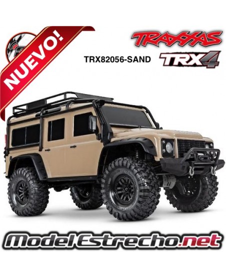 TRAXXAS TRX-4 LAND ROVER DEFENDER CRAWLER COLOR MARRON 1/10 2,4Ghz  
TRX82256-4SAND