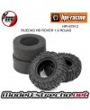 RUEDAS HB ROVER 1.9 TIRE (RED/ROCK CRAWLER 2PCS)