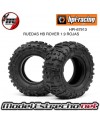 RUEDAS HB ROVER 1.9 TIRE (RED/ROCK CRAWLER 2PCS)