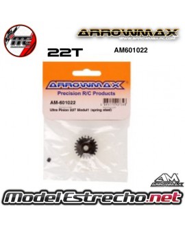 PIÑON 22T Mod. 1 EJE 5mm ARROWMAX

Ref: AM601022