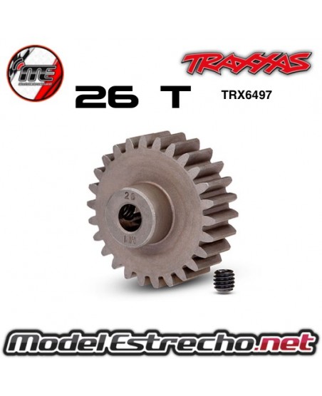 PIÑON 26T TRAXXAS PASO 5mm Mod. 1

Ref: TRX6497
