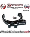KIT SOPORTE PARA MOTORES 40.8mm  MAS VENTILADOR 40X40 MAS REJILLA CARBONO